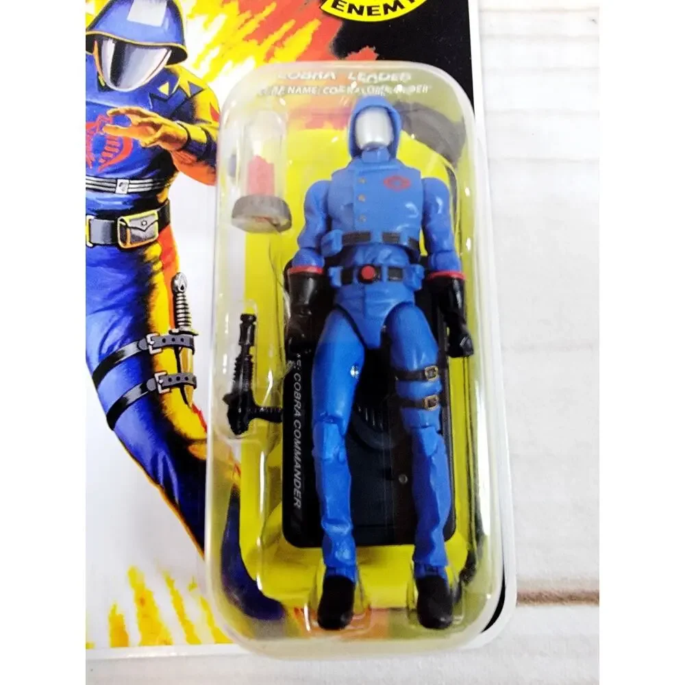 GI Joe Comic Series Cobra Leader Cobra Commander Action Figure Cobra Enemy NEW